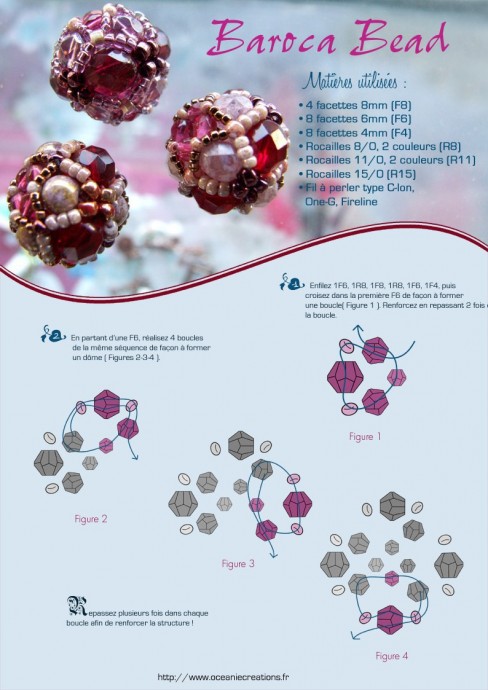 ​Бусина "Baroca" в украшениях: мастер-класс