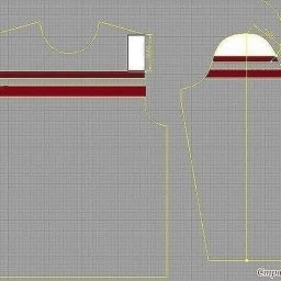 ​Как рассчитать совпадение полос проймы и рукава