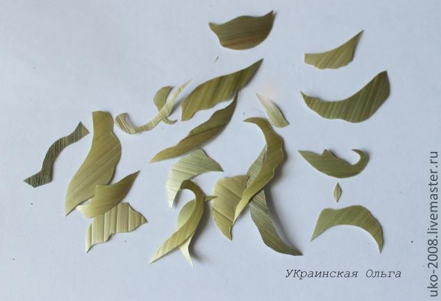 Декор шкатулки в технике аппликация соломкой: часть 1