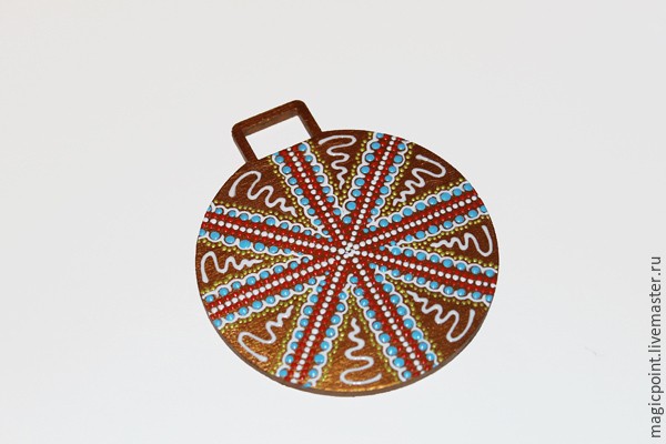 Мастер-класс по точечной росписи новогодних подвесок: часть 1 Мастер-класс по точечной росписи новогодних подвесок: часть 1