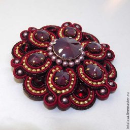 Делаем сутажную брошь "Аленький цветочек": часть 1
