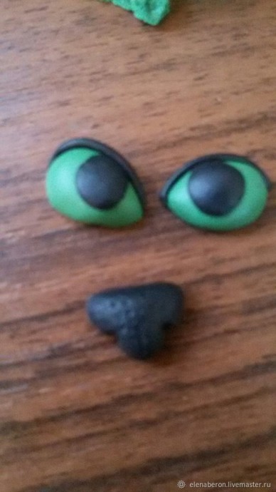 Мастерим брелок "Кот Мяукала": часть 1