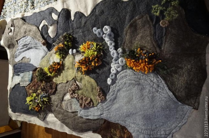 ​Шьем уютный коврик "Лесная полянка": часть 4