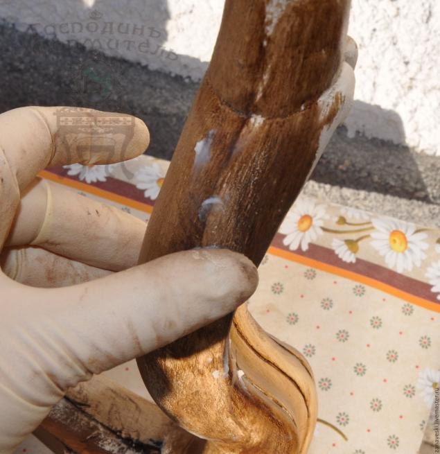 Покраска стула с использованием патины и воска: часть 2 Покраска стула с использованием патины и воска: часть 2