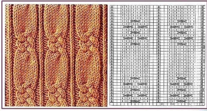 Самые прекрасные узоры на спицах Самые прекрасные узоры на спицах
