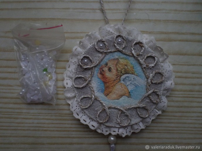 Изготавливаем мобиль "Ангелочек": часть 3