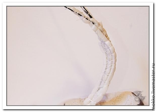 Лепка глицинии из полимерной глины: часть 5