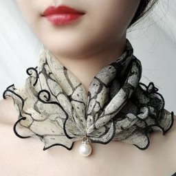 ​Шарф как изысканное украшение