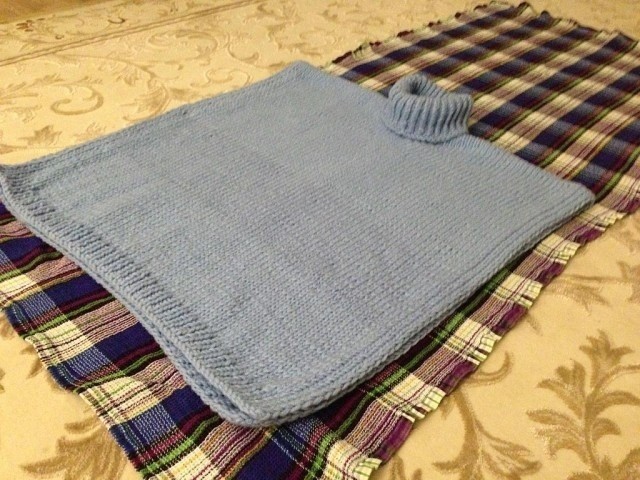 Вяжем уютное пончо для всей семьи Вяжем уютное пончо для всей семьи