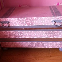 ​Декорирование сундука в объемной технике: часть 1