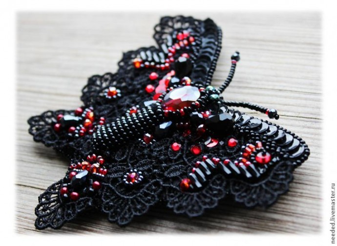 Создание трансформера: колье-брошь-заколка, часть 3