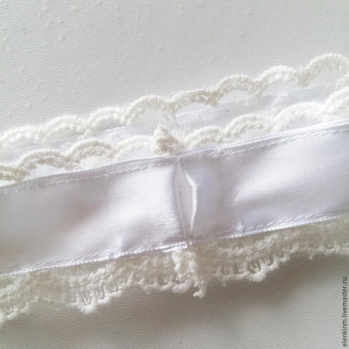 Кружевной браслет для подружки невесты: часть 1