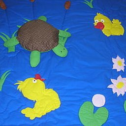 Детский коврик "Пруд с весёлыми утятами"