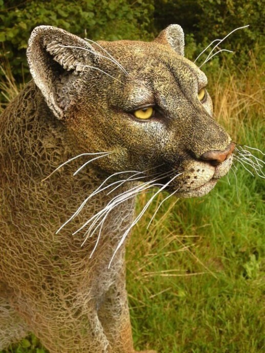 ​Животные из проволоки и металлической сетки