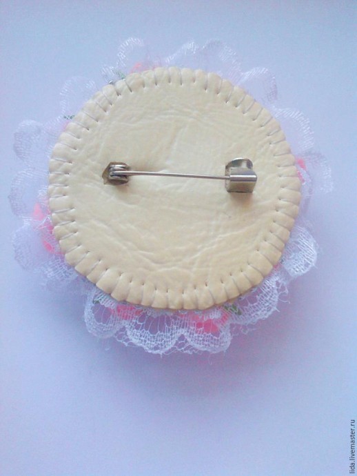 ​Делаем романтичную брошь "Грезы": часть 2