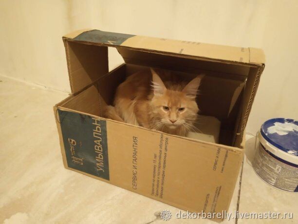 Делаем домик для кошки Делаем домик для кошки