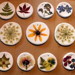 Цветочные медальоны