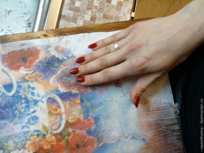 Мастер-класс о том, как вживить лазерную распечатку на брашированную поверхность: часть 2