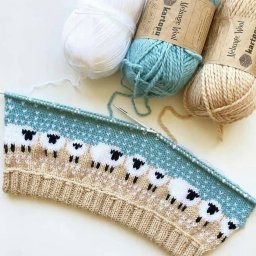 Узоры с милыми животными для детской и взрослой одежды