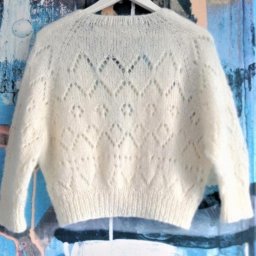 ​Жакет с узором треугольничками