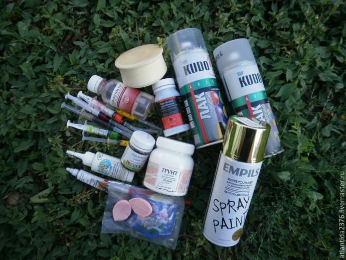 Декорируем шкатулку "Осенний дождь": часть 1