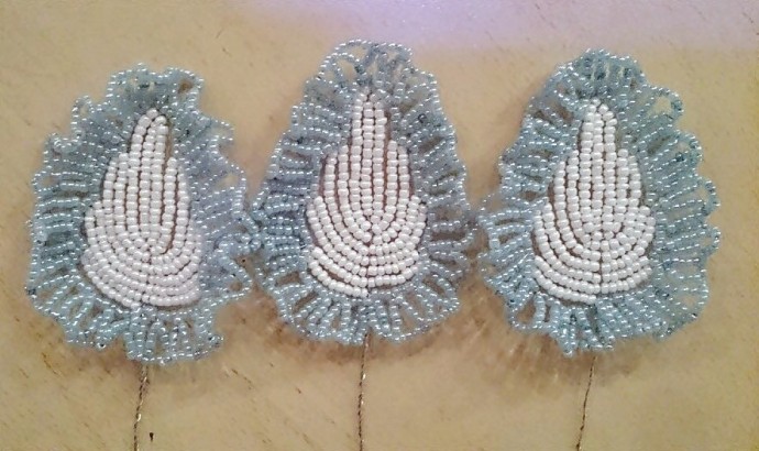 Ирис из бисера