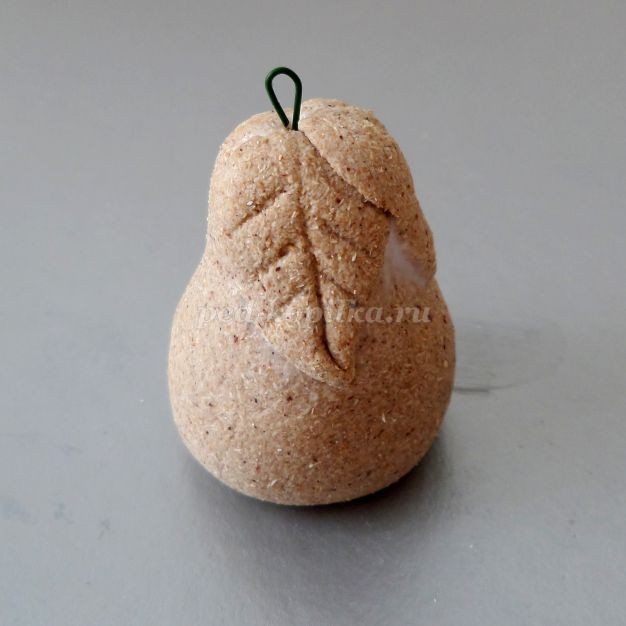 Ёлочная игрушка "Груша": часть 2 Ёлочная игрушка "Груша": часть 2