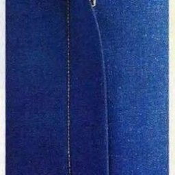 Как втачать молнию под планку