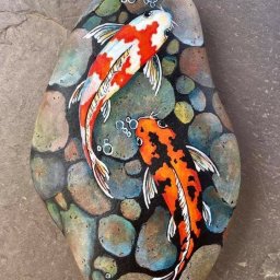 Смешные рисунки на камнях: увлекательное творчество