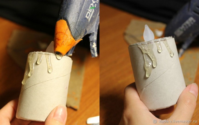 ​Создаём "вечные" свечи для декора: часть 1