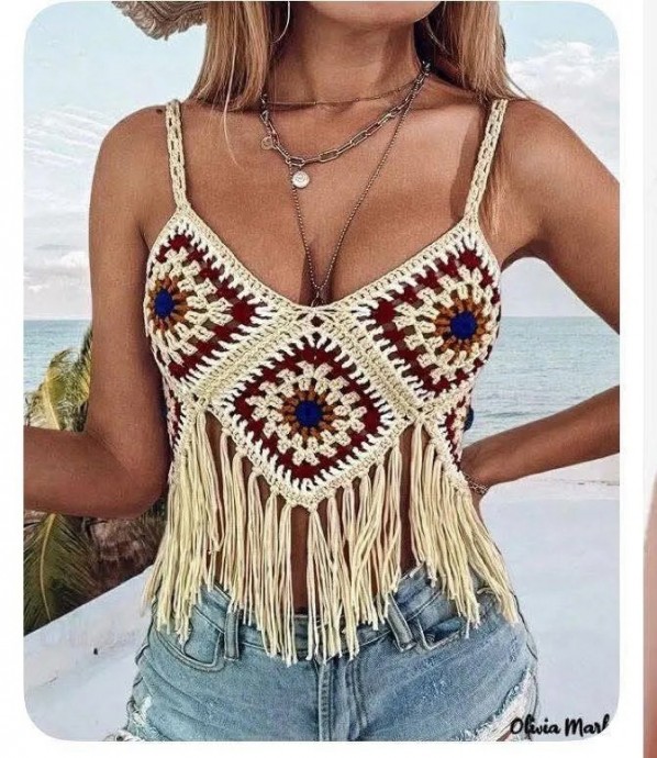 Топы крючком