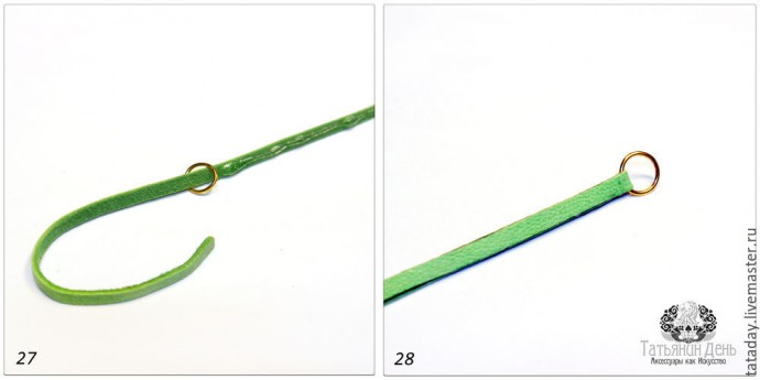 Делаем осеннюю подвеску-брелок для сумки: часть 2