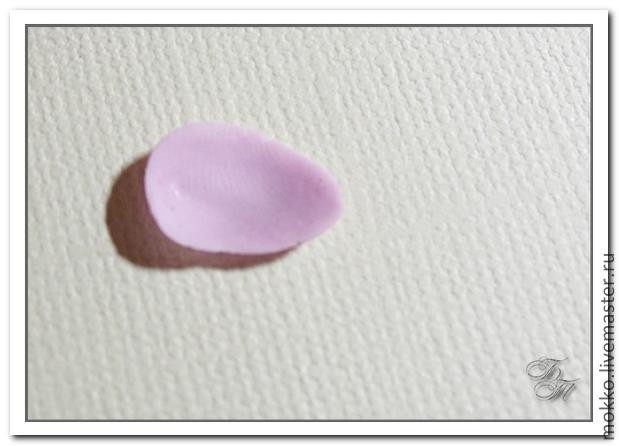 Лепка глицинии из полимерной глины: часть 2