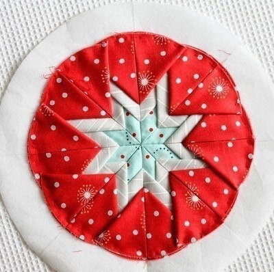 ​Салфетка в технике лоскутного шитья: мастер-класс