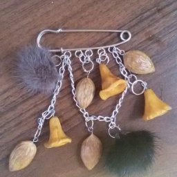 ​Создаем осеннюю брошь своими руками: часть 1