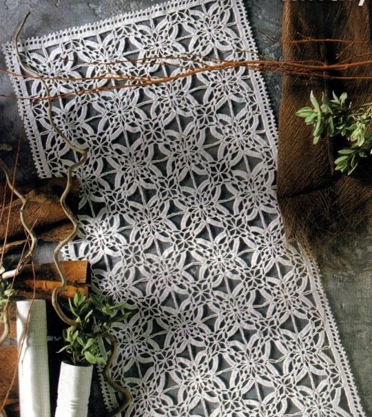 Вязаная дорожка Вязаная дорожка