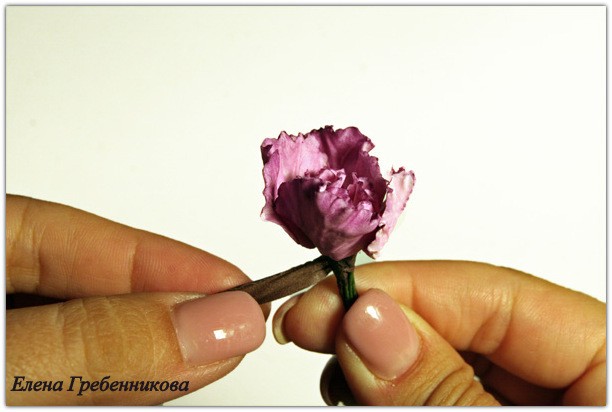 Брассика из холодного фарфора: мастер-класс, часть 3