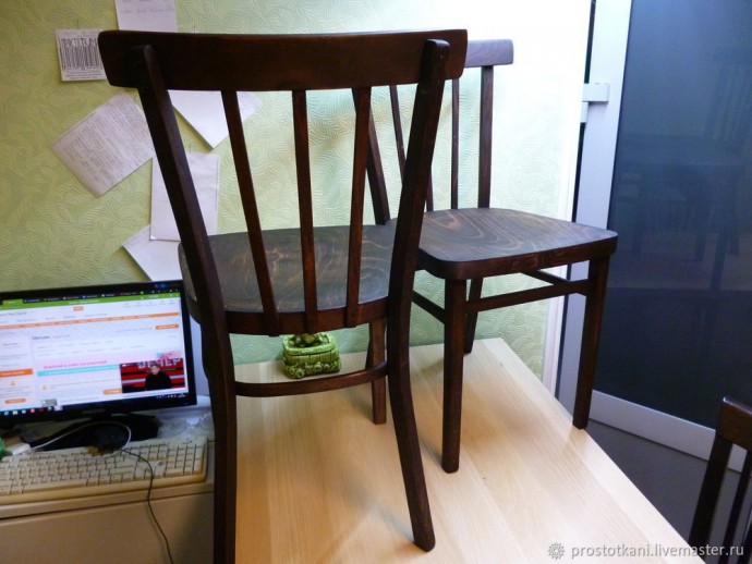 ​Делаем мягкие сидения со съёмными чехлами для стульев: часть 3