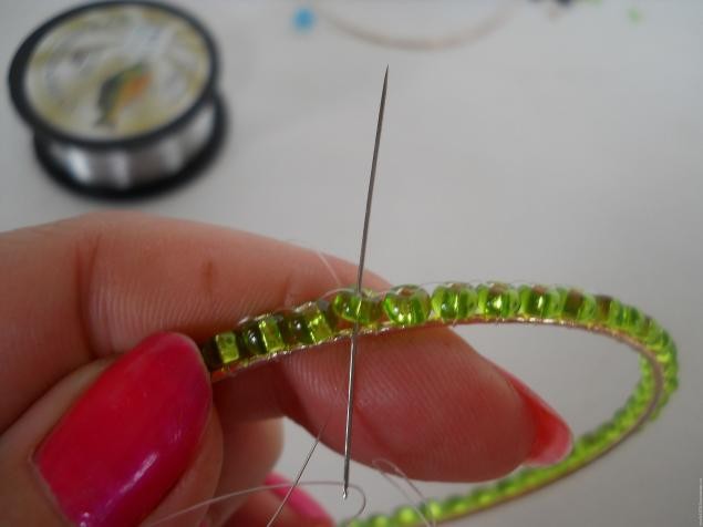 Ажурный браслет "Бабочки": часть 2