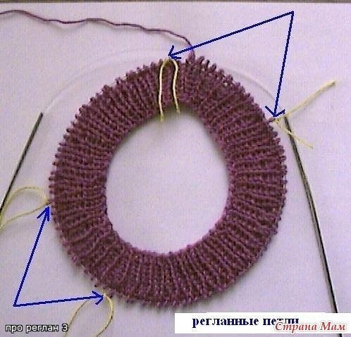 ​Вяжем реглан