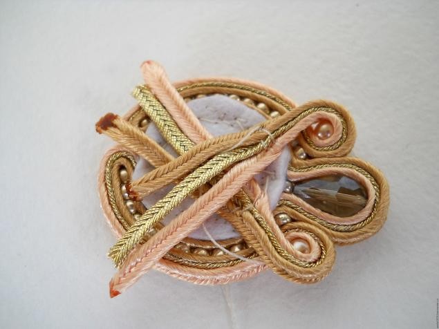 Колье "Кружевная бабочка": мастер-класс, часть 1