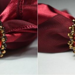 Создаем ажурное кольцо для шарфа