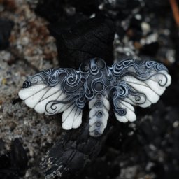 Лепим бабочку из полимерной глины: часть 2