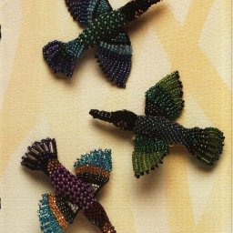 Птицы из бисера