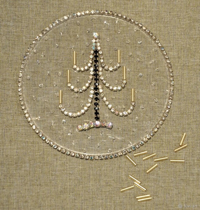 ​Делаем новогоднее украшение за один час: часть 2