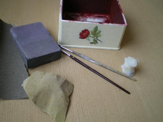 Шкурное дело: декупаж коробочки, часть 1