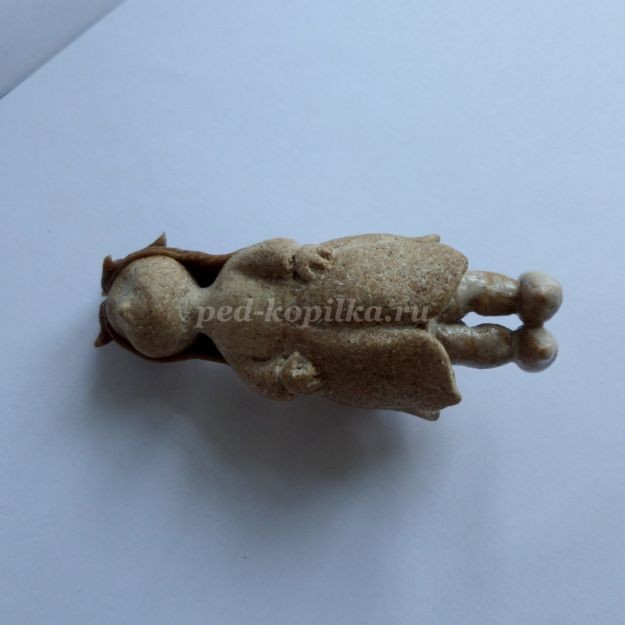 Ёлочная игрушка "Дюймовочка из опилок": часть 3 Ёлочная игрушка "Дюймовочка из опилок": часть 3