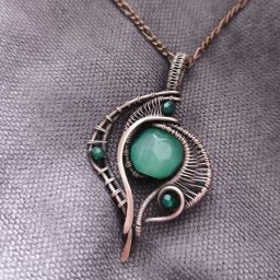 Кулон из проволоки в технике Wire wrap: часть 1