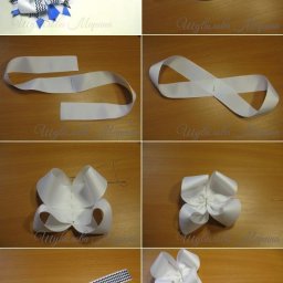 ​Цветы в технике канзаши