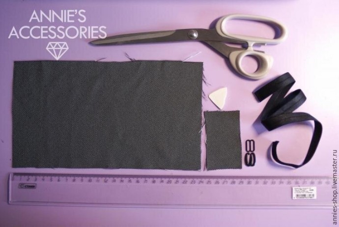 Как сшить галстук-бабочку